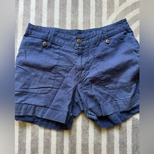 Patagonia Dark Blue Organic Cotton Shorts
